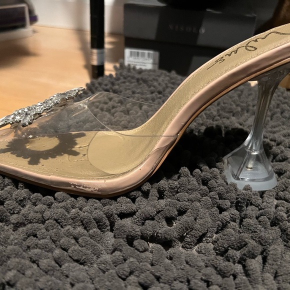 Lulus Silver Holographic Pointed Toe Heels - Picture 5 of 6